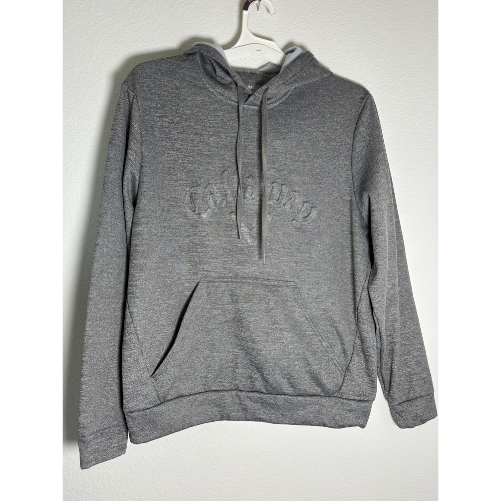 Callaway Performance Golf Hoodie Men Small Gray Logo Lightweight Kangaroo Pocket
